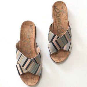 Sam Edelman Hattie Crisscross Slide Sandal Size 10